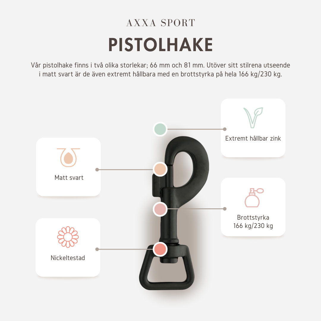 Läderkoppel 3 meter