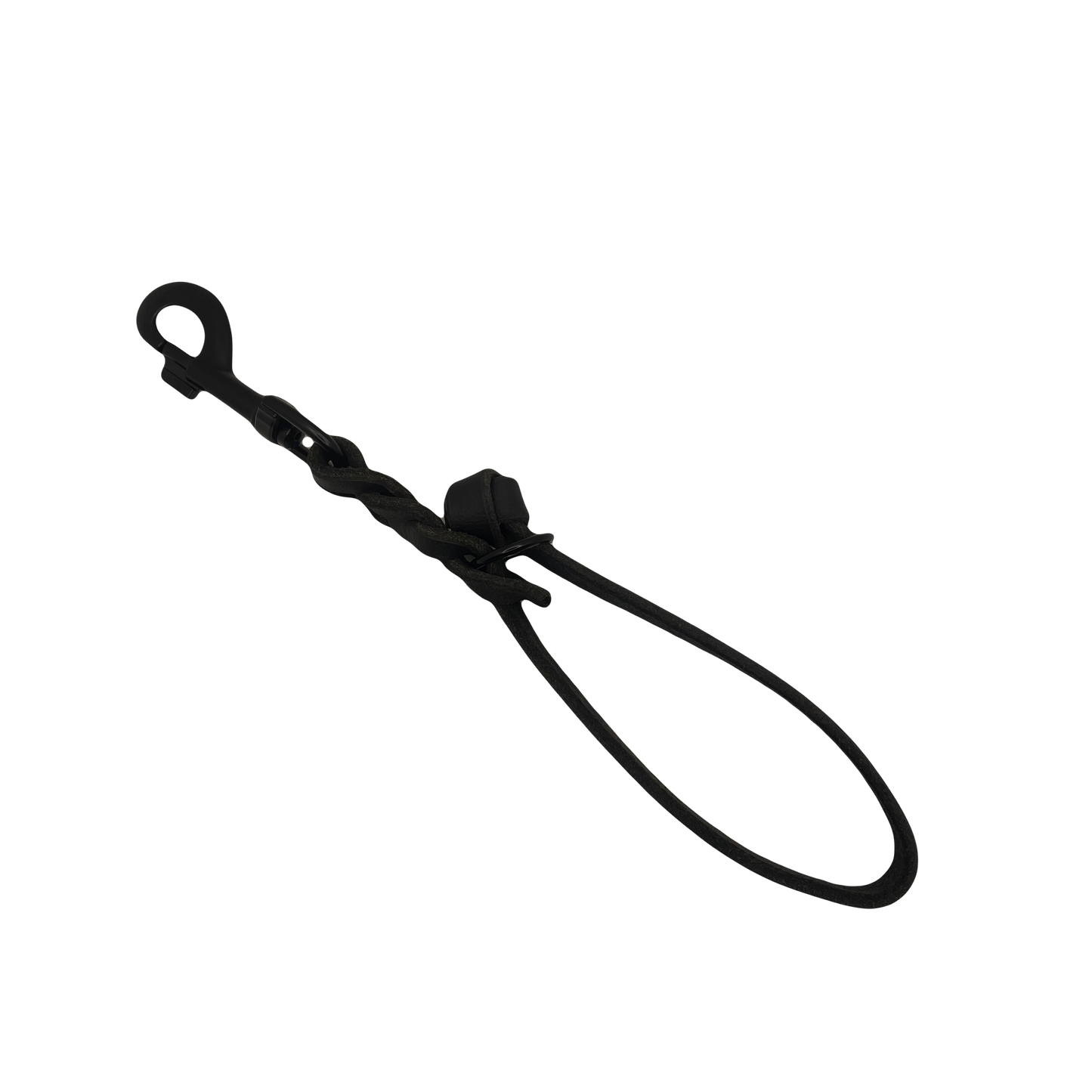 Dressyrkoppel läder 2-i-1